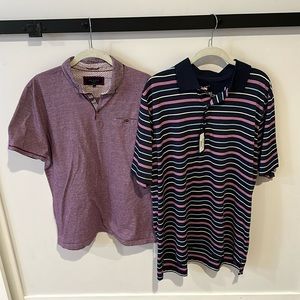 Pair Men’s Golf Shirts